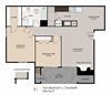B1 | 2 BED / 1 BATH | 933 SQ FT B1 | 2 BED / 1 BATH | 933 SQ FT
